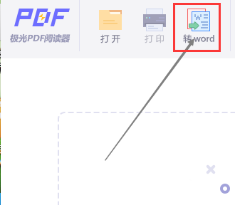 极光PDF阅读器转换入口