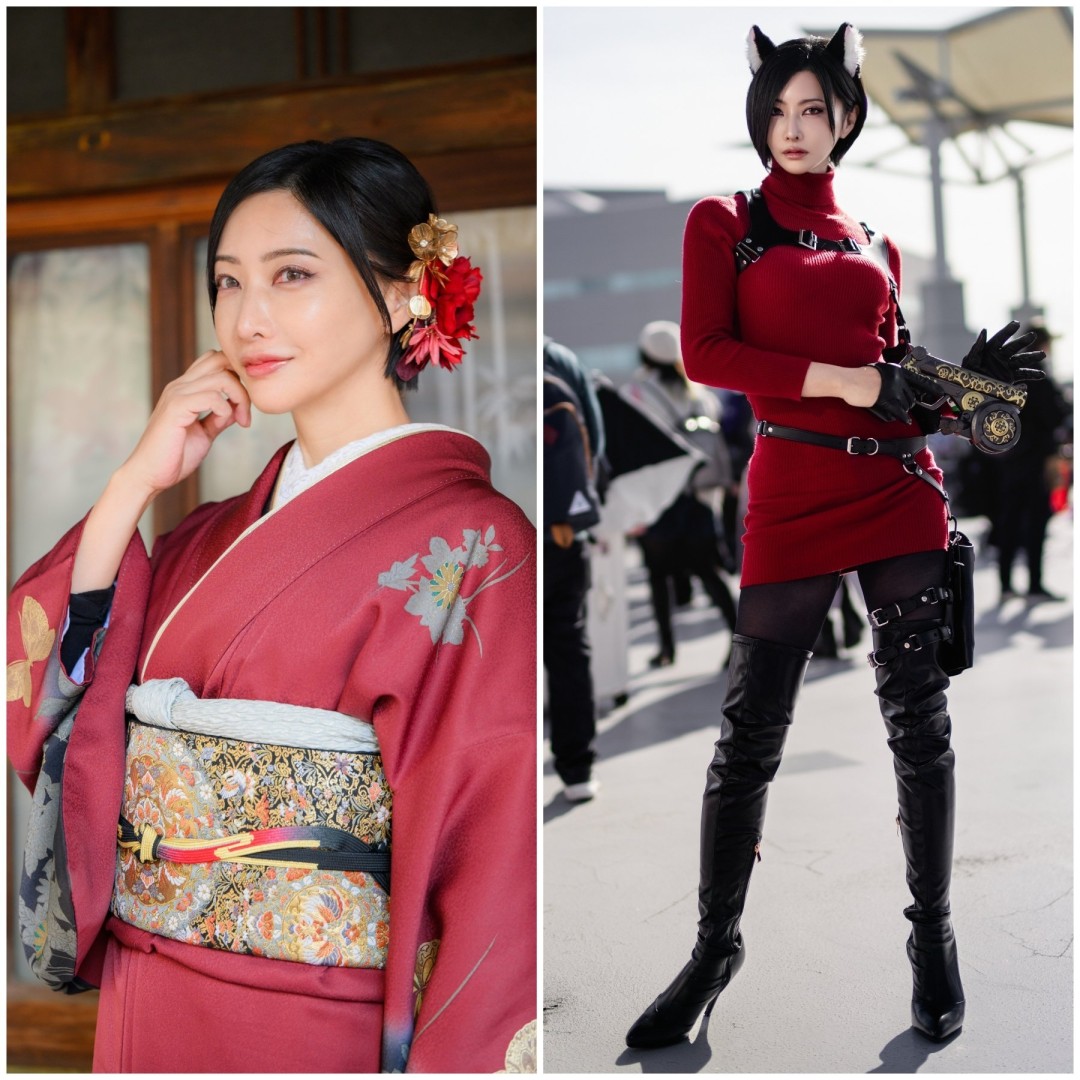 48岁月岛圭cosplay《生化危机》艾达·王引全球热议