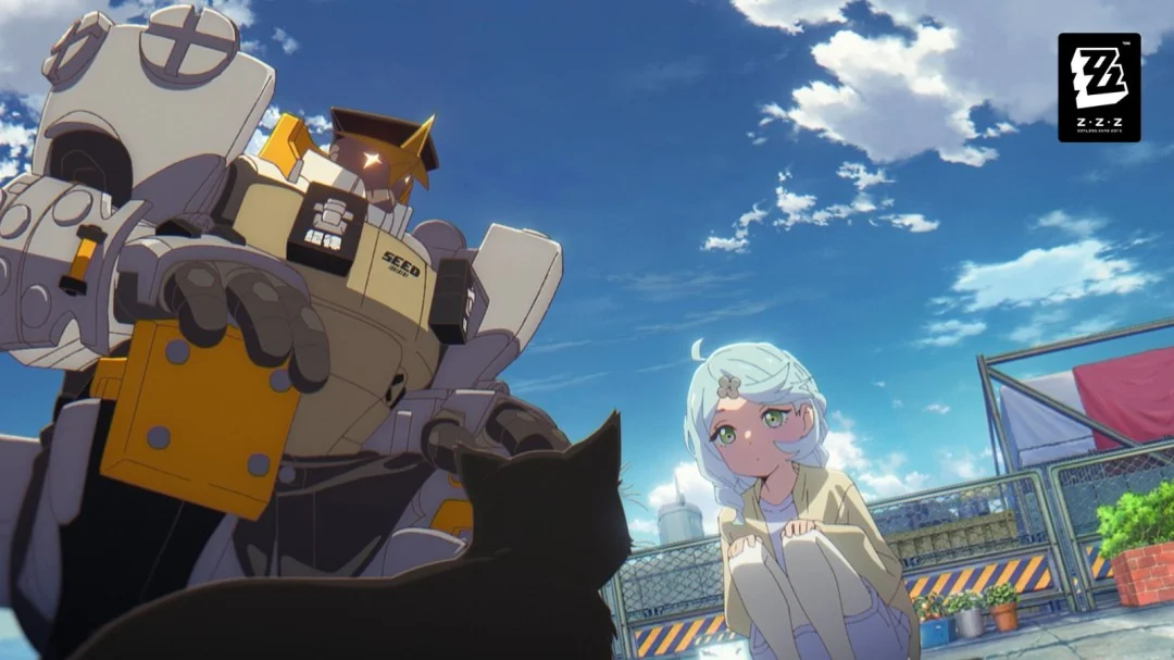 「绝区零」官推发布席德奥波勒斯小队电属性机甲主题壁纸