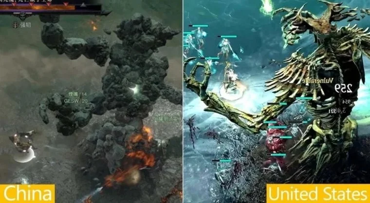 「暗黑破坏神4」国内压力测试血液骷髅全移除Boss变魔像