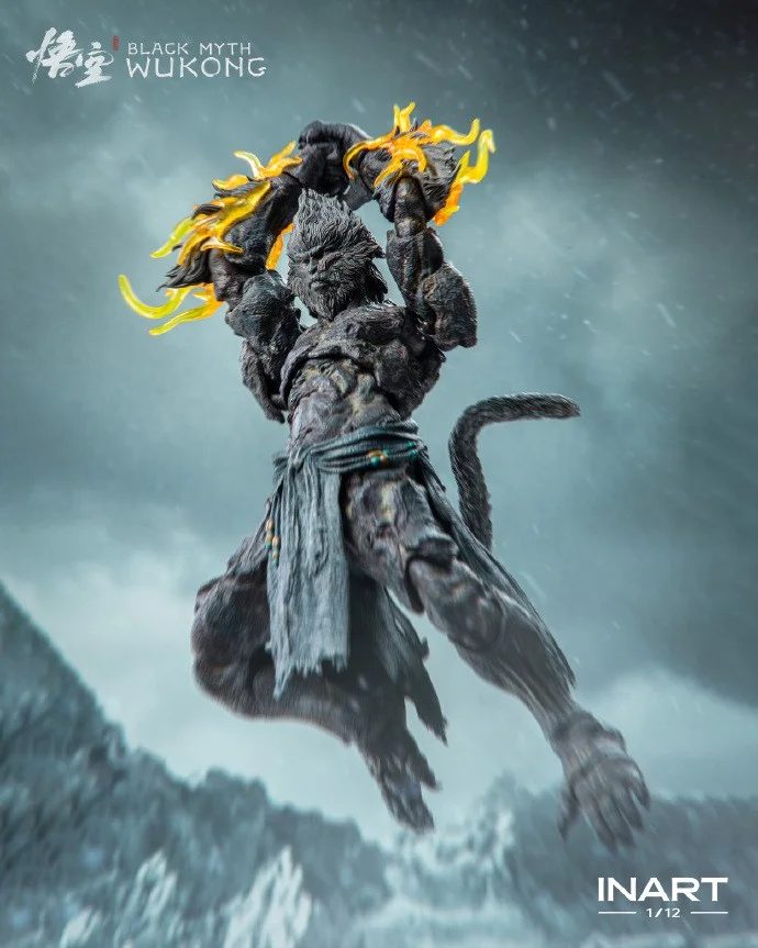 「黑神话：悟空」INART石猿1/12可动人偶2025开订