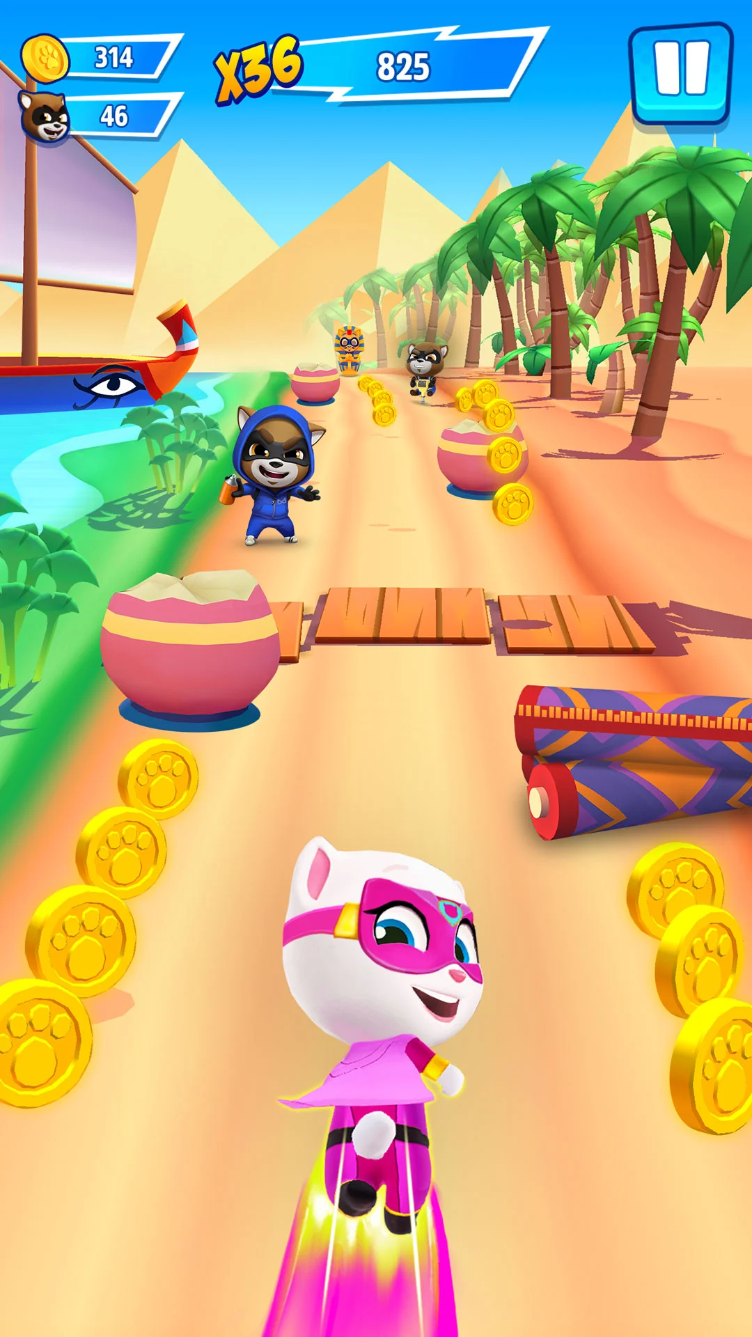 汤姆猫英雄跑酷截图