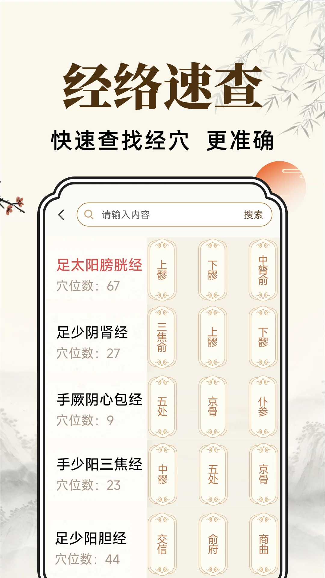 穴位经脉详解截图